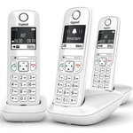 GIGASET Téléphone sans fil trio dect blanc - gigaas690trioblanc