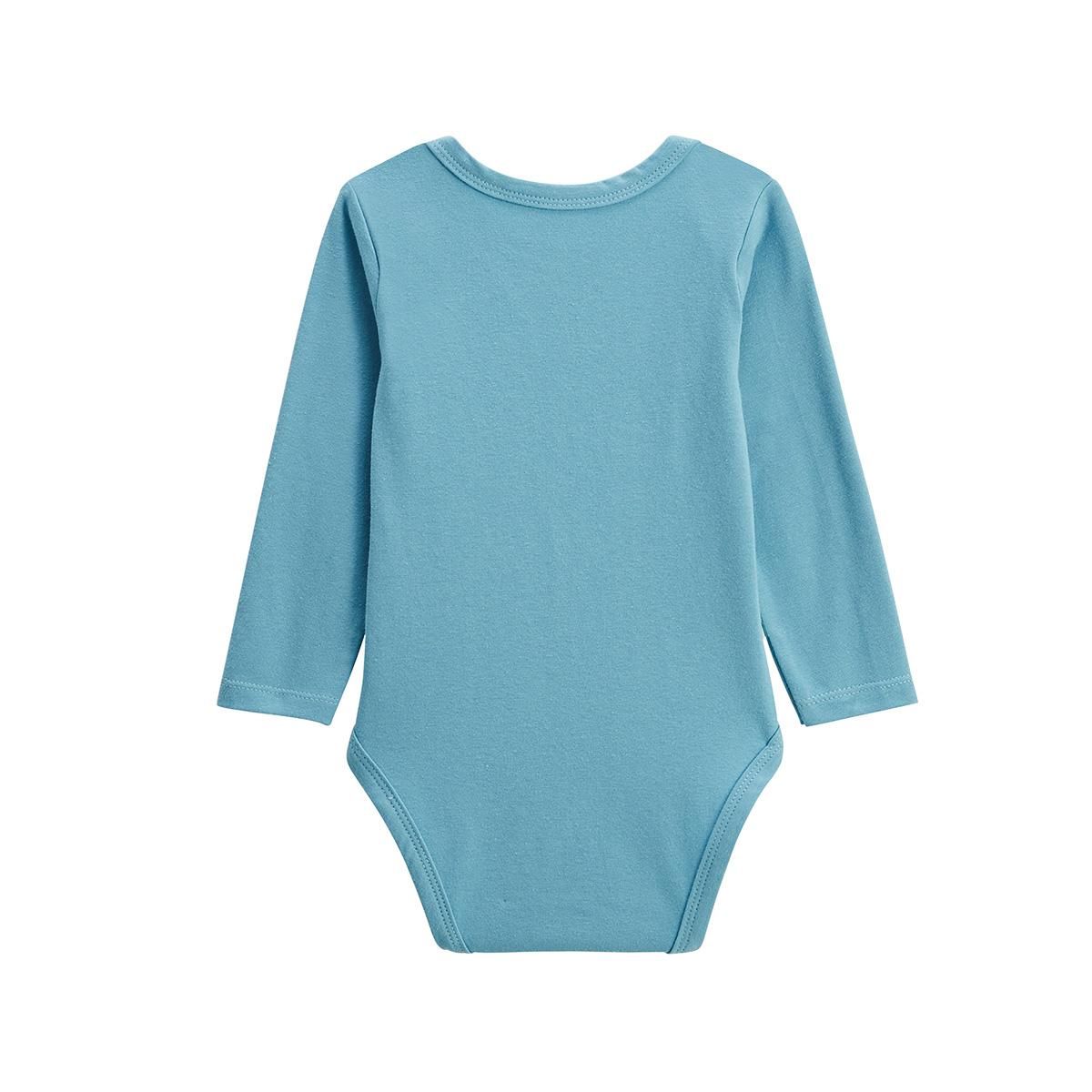 Petit Béguin Lot de 2 bodies bébé manches longues Oscar