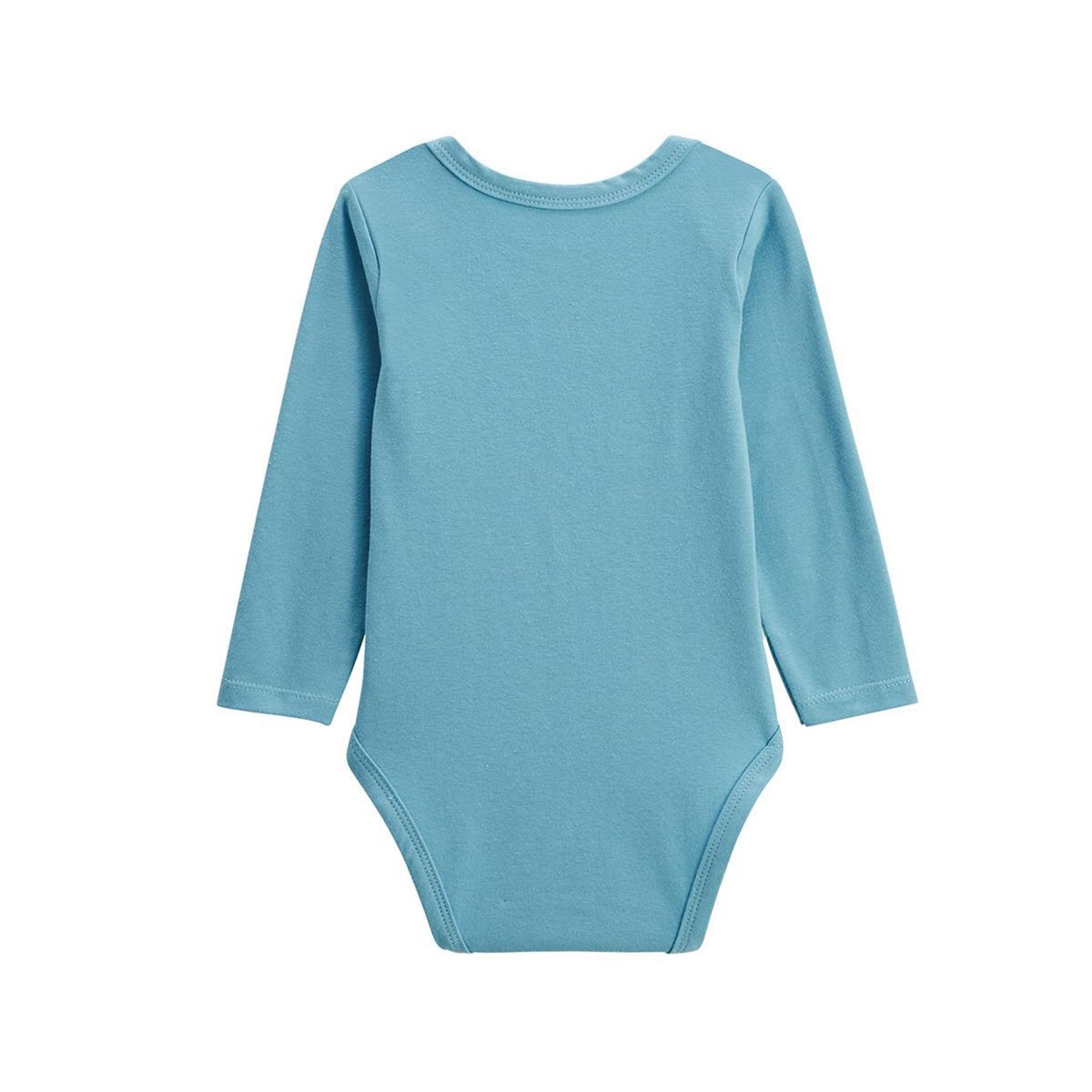 Petit Béguin Lot de 2 bodies bébé manches longues Oscar