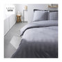 Voir la diapositive 2 : Today Parrure de lit TODAY Prestige - 220 x 240 cm - 2 personnes - 100% Satin de coton - Acier