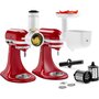 Voir la diapositive 1 : KitchenAid Kit de 3 accessoires pour robot artisan - 5ksm2fppc