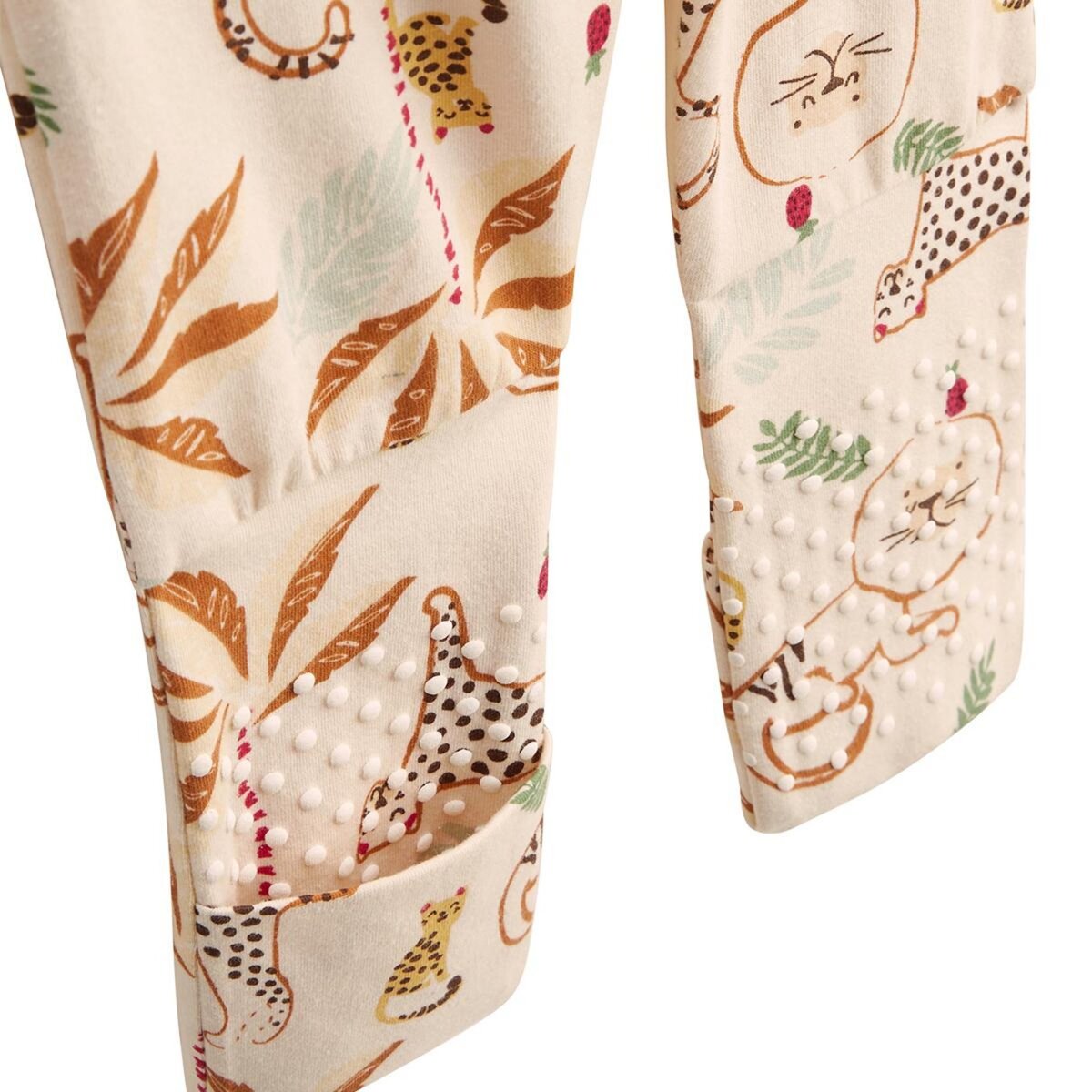 Petit Béguin Pyjama enfant 2 pièces à pieds retroussables Tango