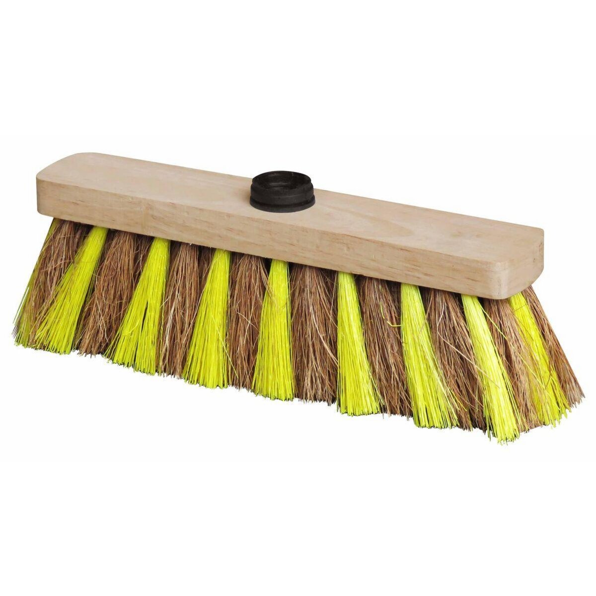 OUTIFRANCE Balai coco zébrés 37,5 cm - sans manche