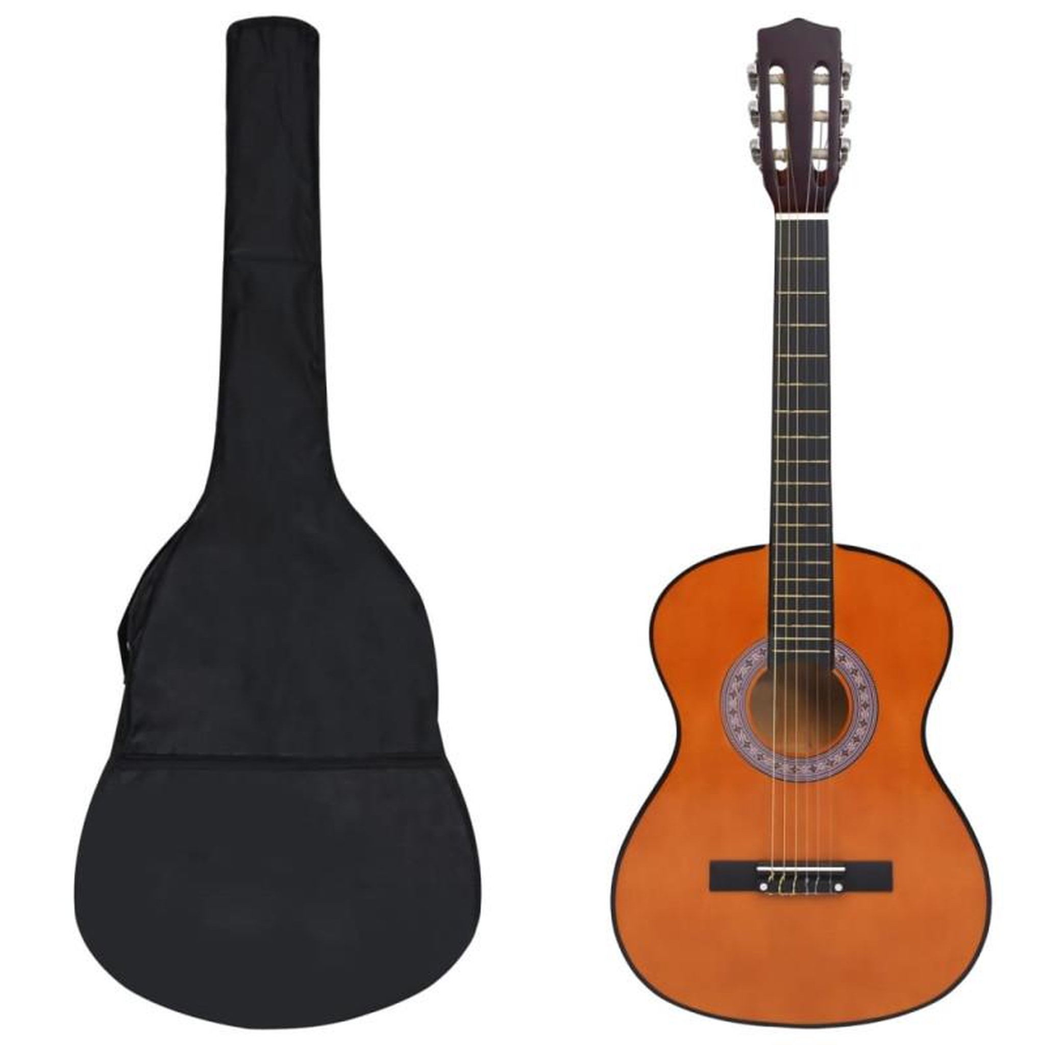VIDAXL Ensemble de guitare classique pour débutants 8 pcs 3 4 36