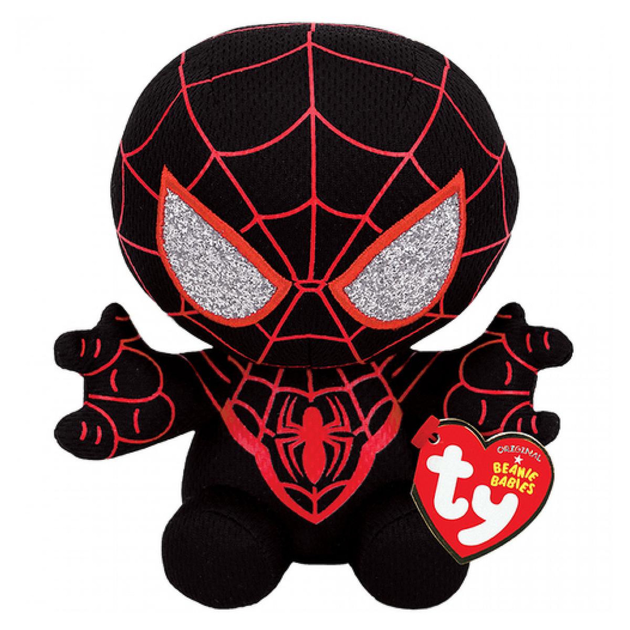 Voir la diapositive 1 : Ty Beanie boos small Miles Morales spiderman