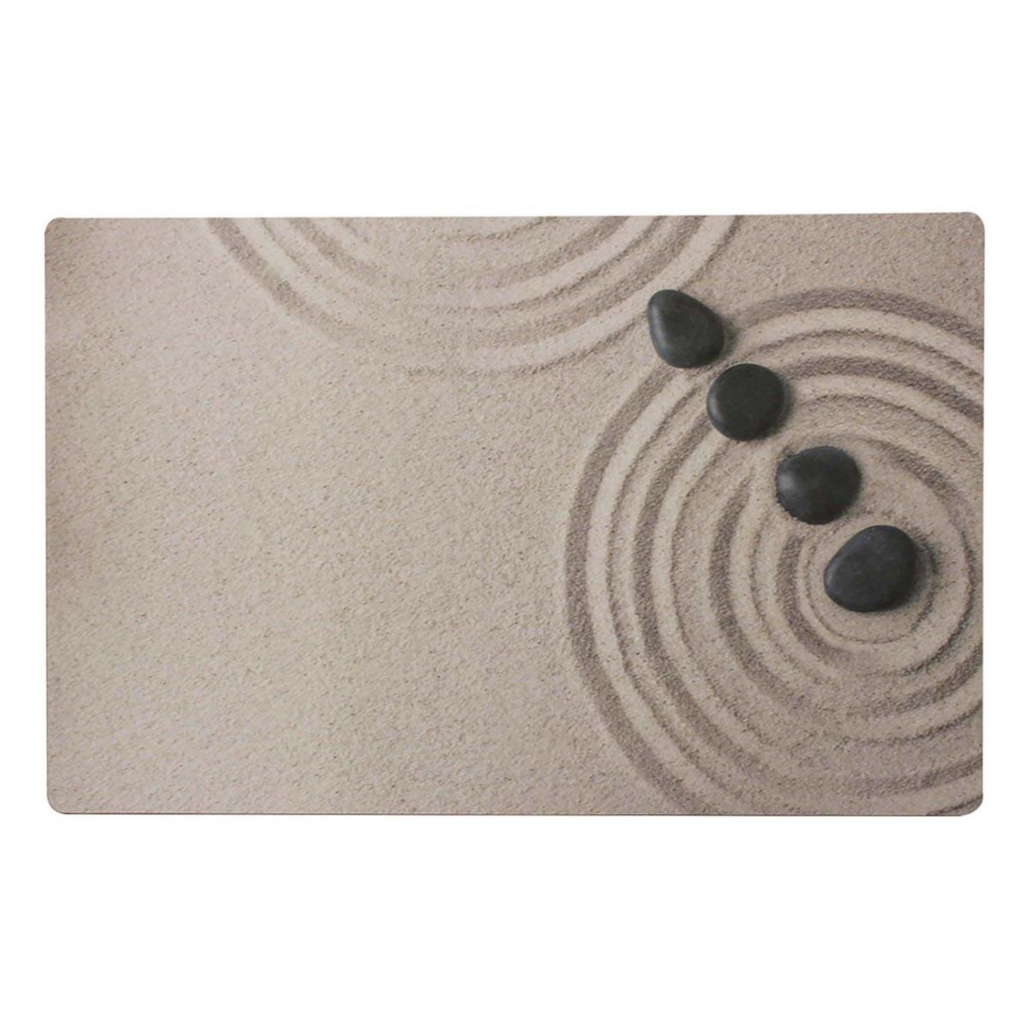 Douceur d'Intérieur Set de Table Imprimé  Zenir  28x44cm Taupe