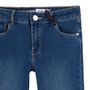 Voir la diapositive 2 : INEXTENSO Pantalon denim bleu fille 