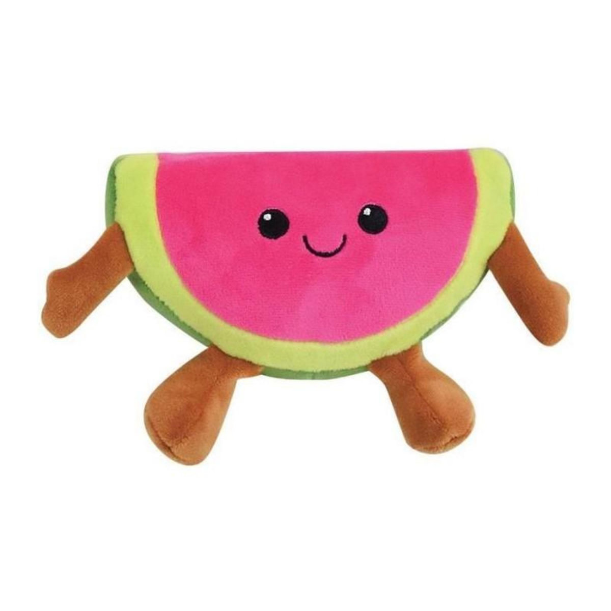 JEMINI JEMINI Fruity 's cagette de 6 peluches toutes douces fruits et légumes +/- 17 cm