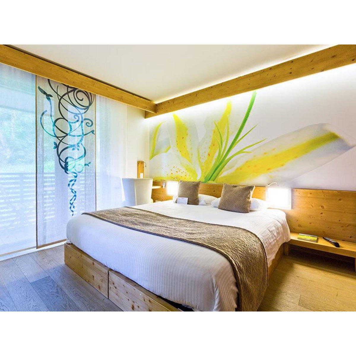 Smartbox Escapade gourmet romantique : 2 jours avec dîner et mignardises dans les Alpes en hôtel 4* - Coffret Cadeau Séjour