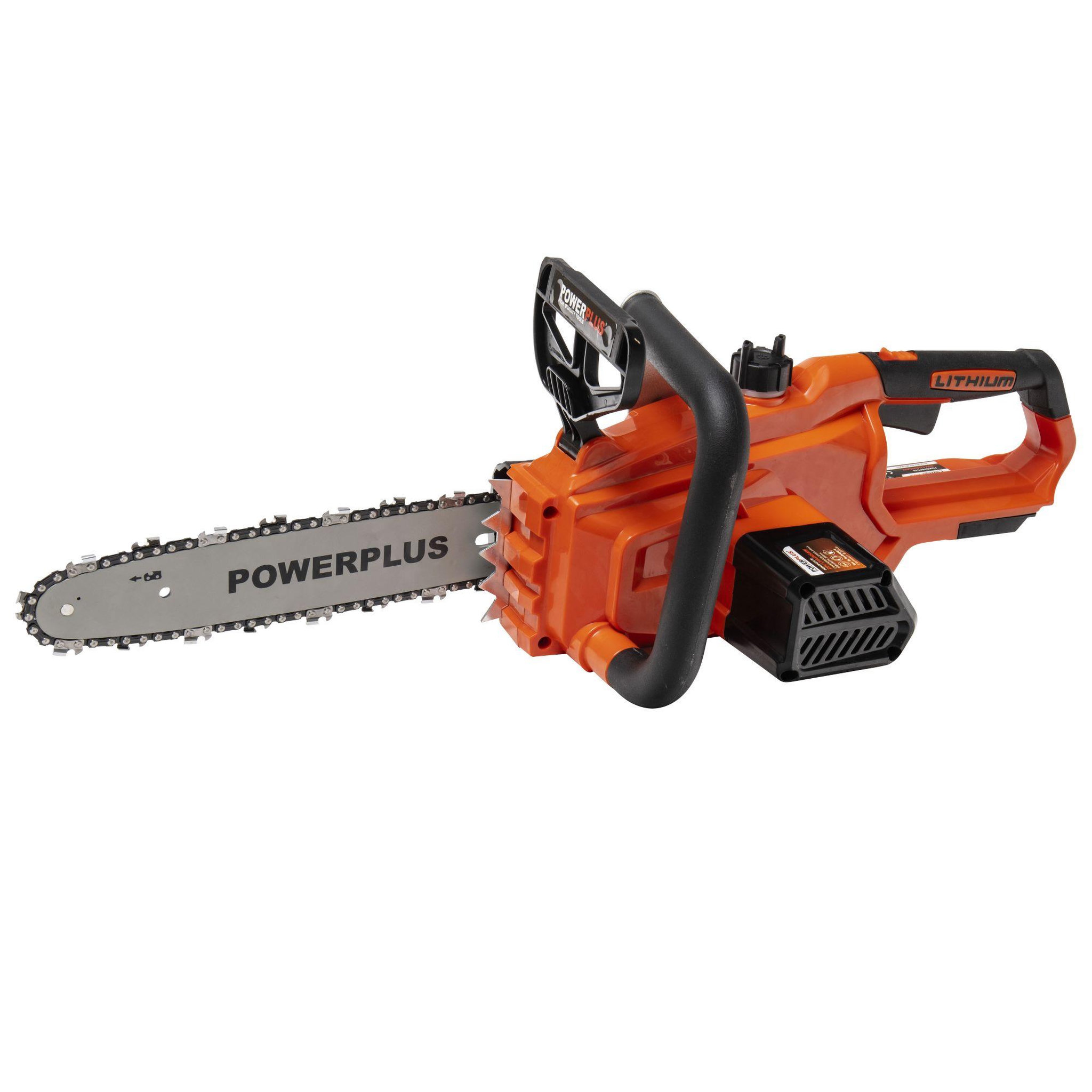 Voir la diapositive 1 : DUAL POWER Tronçonneuse à batterie 20 volts 30cm