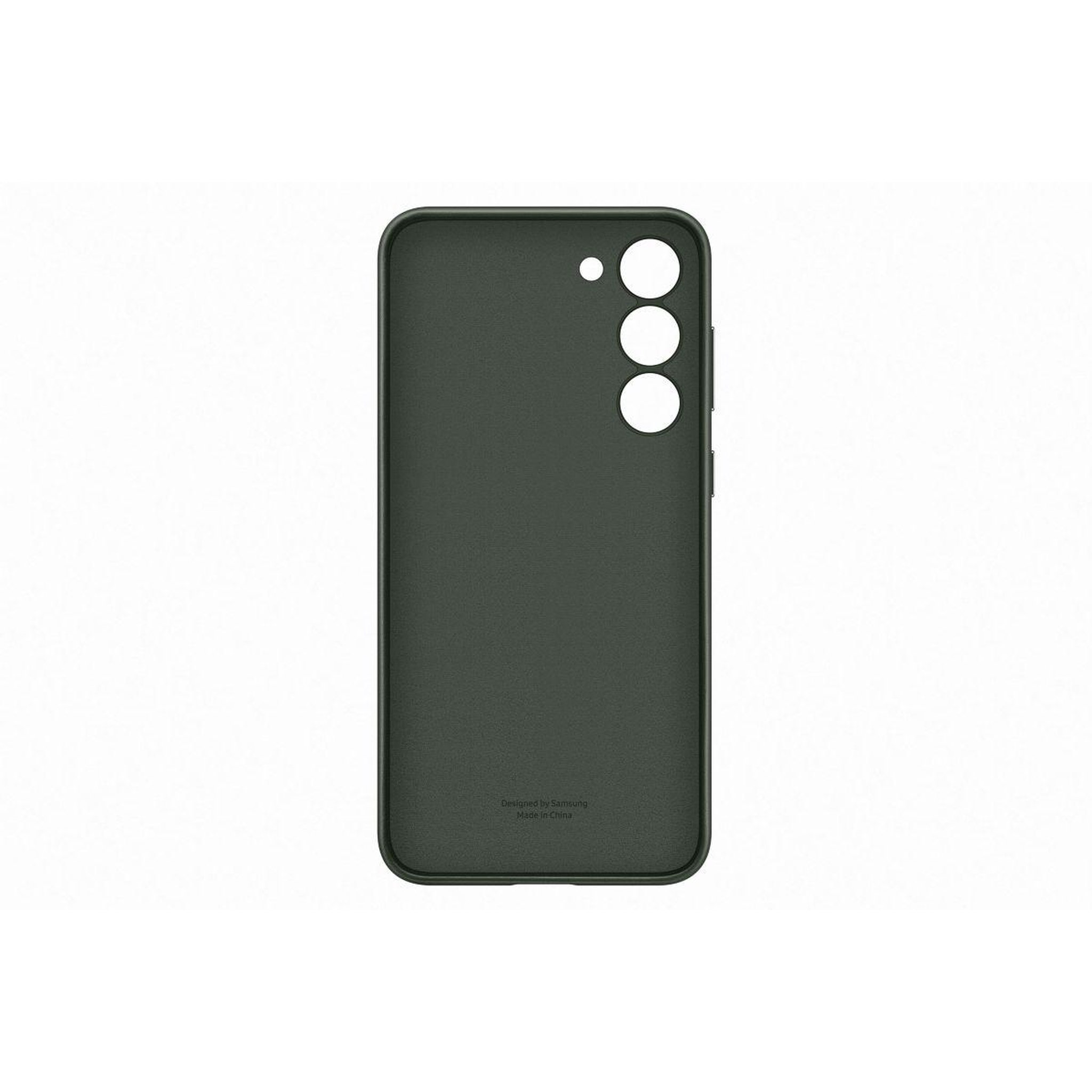 Voir la diapositive 2 : Samsung Coque s23+ cuir vert