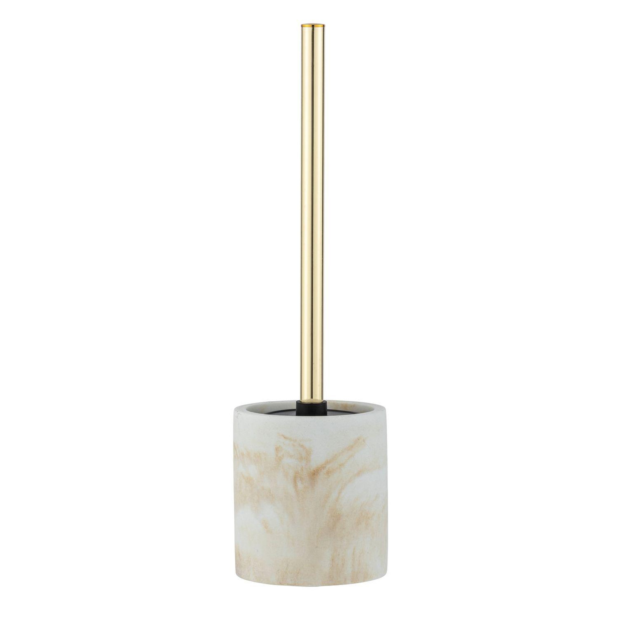 Voir la diapositive 2 : Wenko Brosse wc design marbre odos - blanc