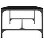 Voir la diapositive 5 : VIDAXL Table basse Noir 80x50x35 cm Bois d'ingenierie