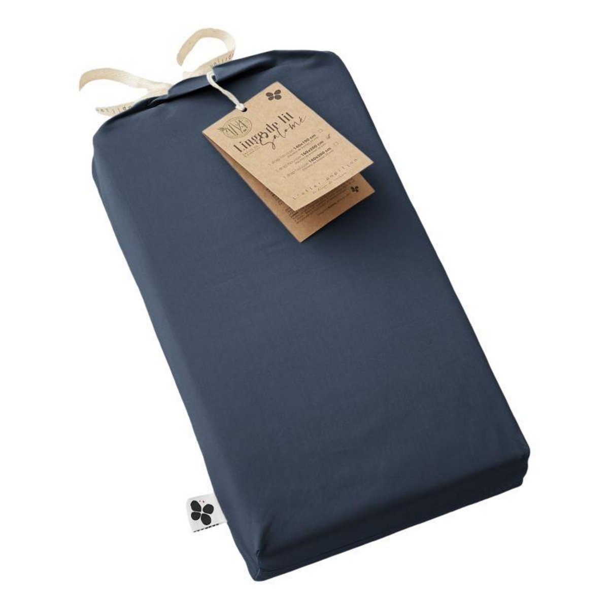 L EFFET PAPILLON Drap housse  Salomé  Viscose de bambou 120 fils/cm² toutes dimensions -  - 140 x 190 cm Bonnet 30 cm