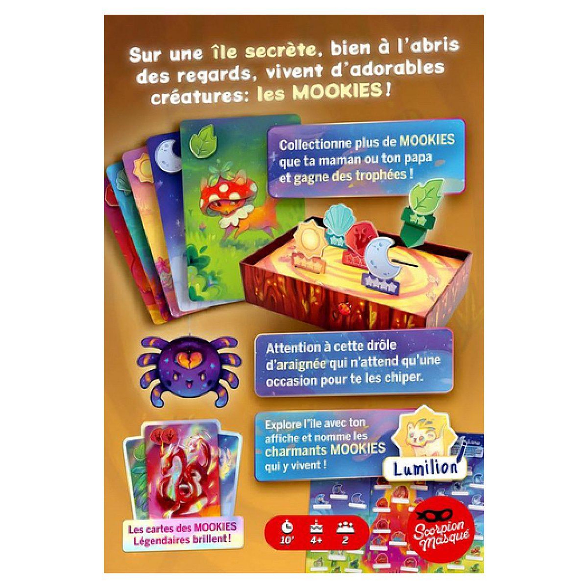 Voir la diapositive 2 : LSM le scorpion masque L'ile des mookies - jeu de collection
