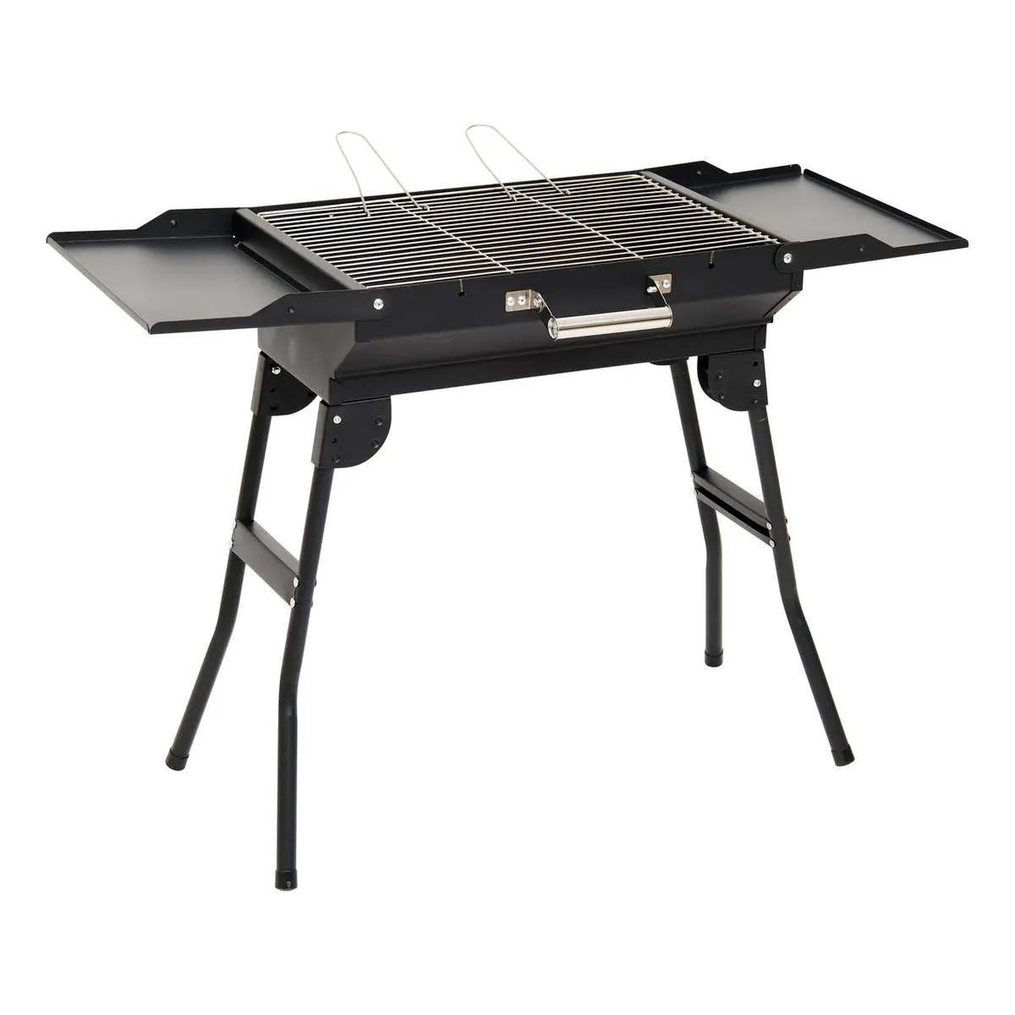 FIVE Barbecue à charbon pliant  grille  82cm noir