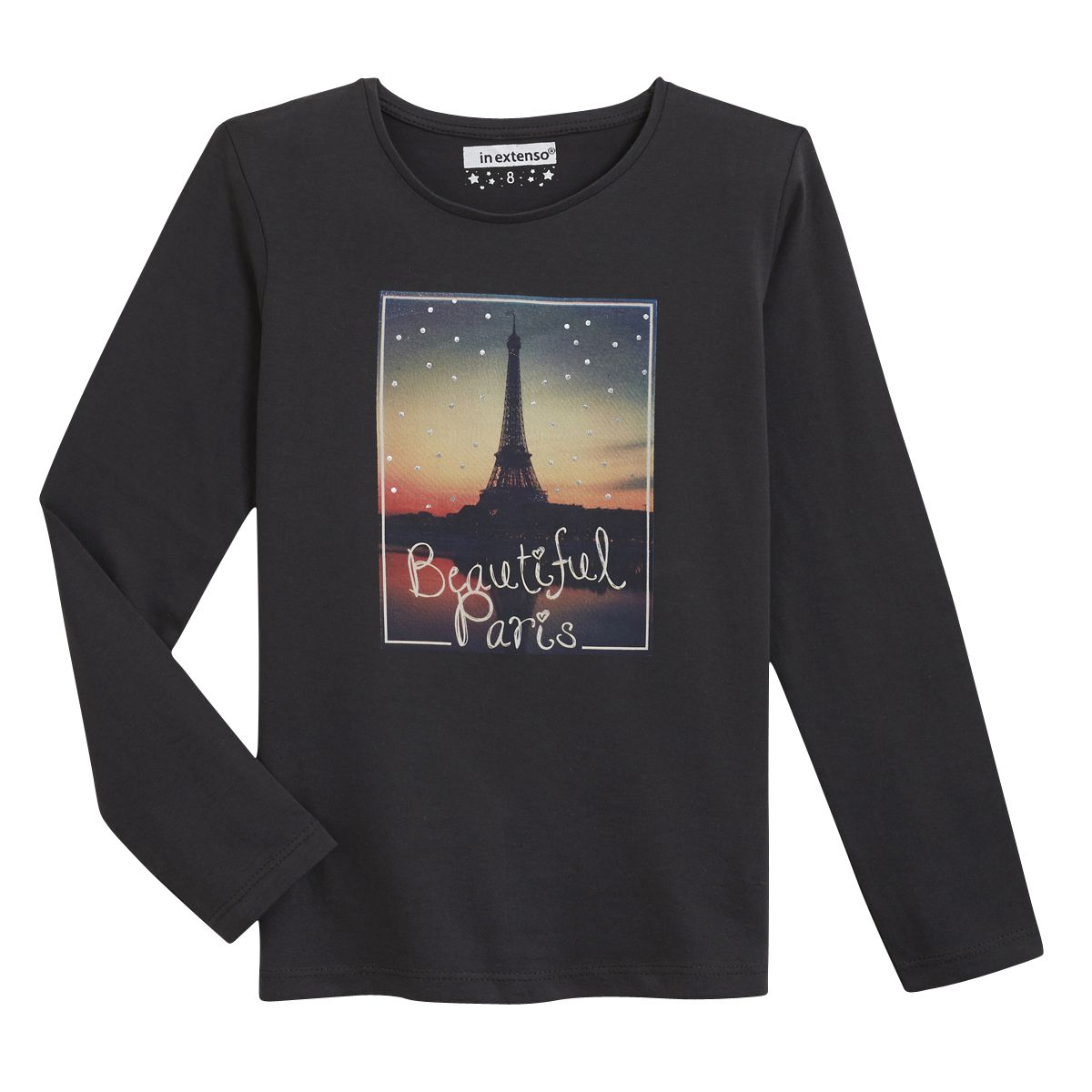 IN EXTENSO Tee-shirt Manches longues imprimé Fille