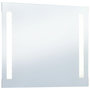 Voir la diapositive 4 : VIDAXL Miroir mural a LED pour salle de bains 100x60 cm