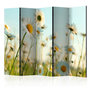 Voir la diapositive 1 : Paris Prix Paravent 5 Volets  Daisies Spring Meadow  172x225cm