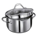 SMILEGUARD Batterie de cuisine Smile en acier inoxydable