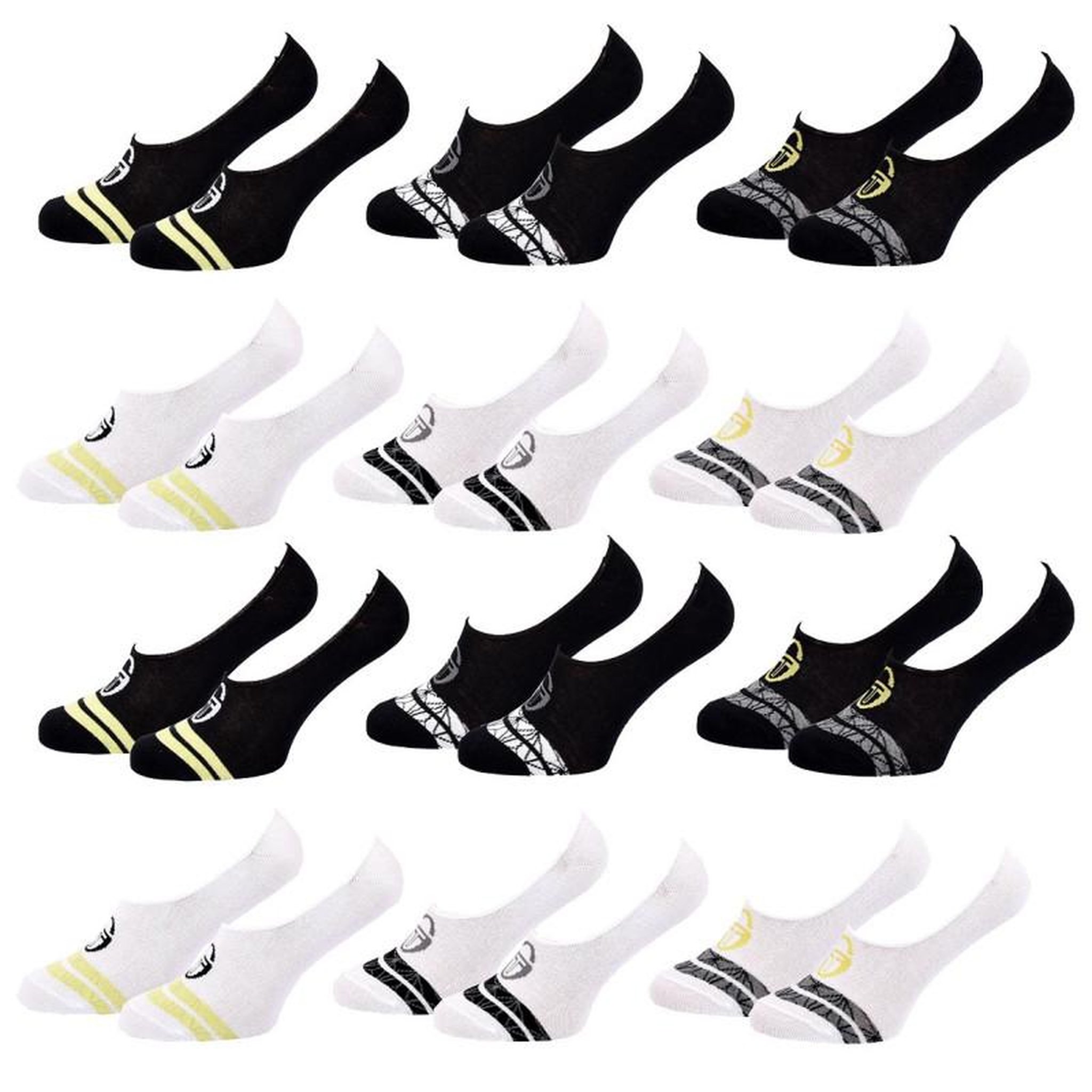 Voir la diapositive 1 : SERGIO TACCHINI Chaussettes Homme FOOTIES SERGIO TACCHINI