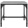 VIDAXL Tables d'appoint 2pcs Sonoma gris 40x40x35 cm Bois d'ingenierie