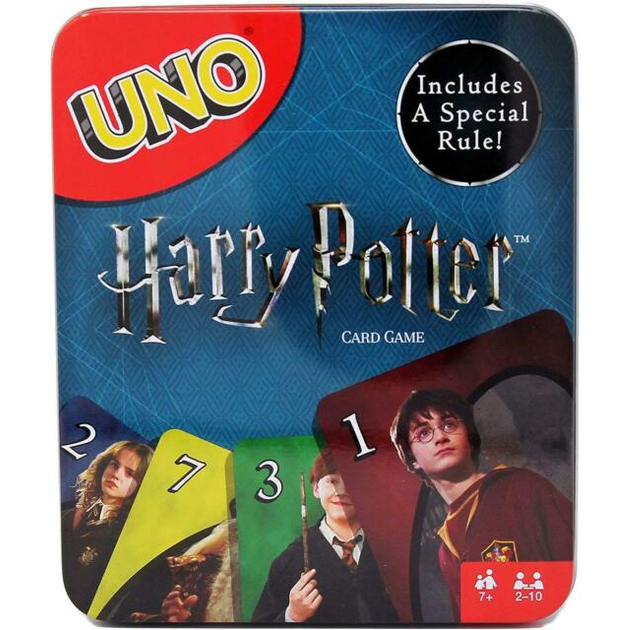 Voir la diapositive 1 : MATTEL Uno de luxe boîte métallique Harry Potter