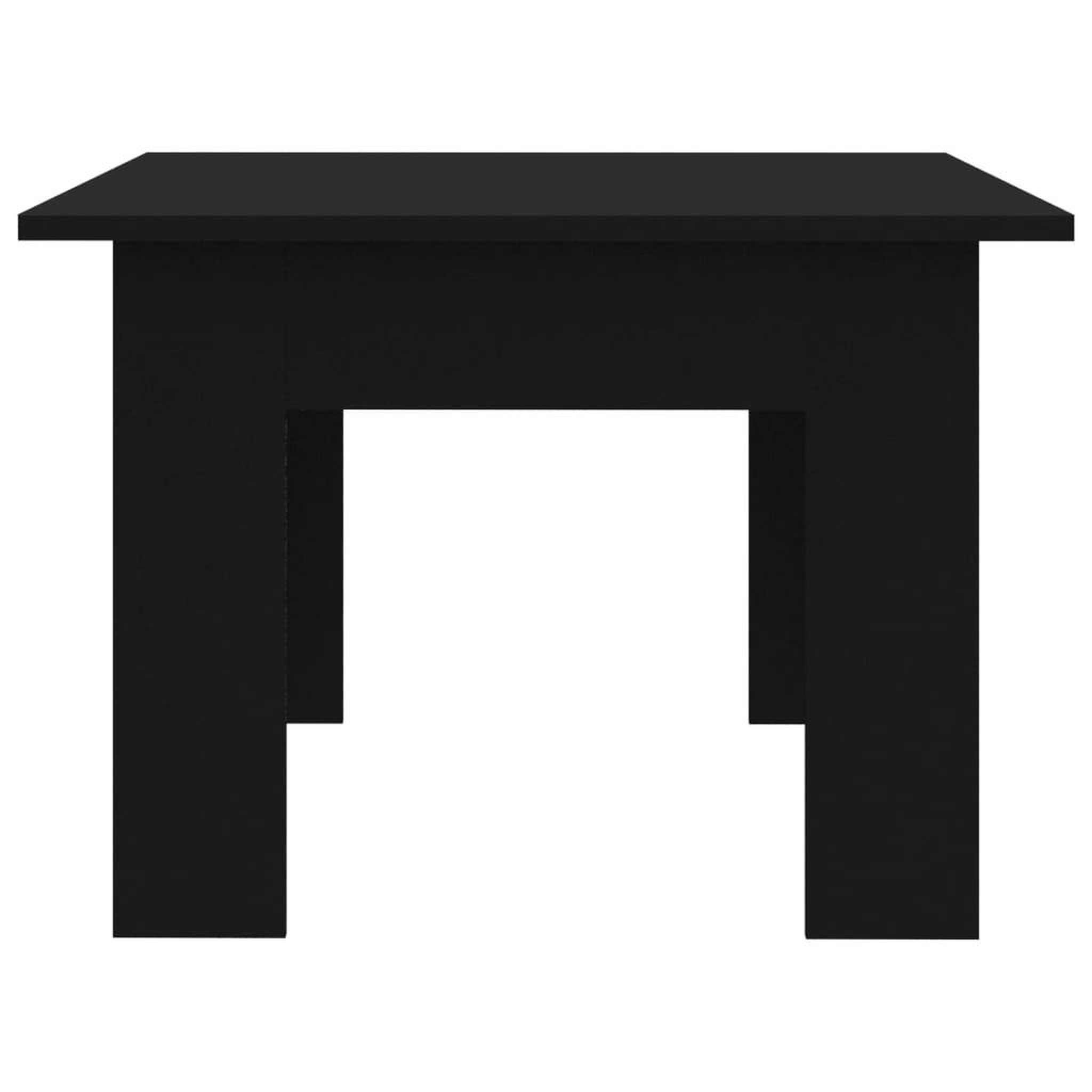Voir la diapositive 5 : VIDAXL Table basse Noir 100x60x42 cm Bois d'ingenierie