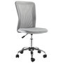Voir la diapositive 1 : VINSETTO Vinsetto Chaise de bureau ergonomique hauteur réglable piètement chromé pivotant 360° revêtement maille gris