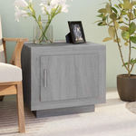 VIDAXL Table basse sonoma gris 51x50x45 cm bois d'ingenierie