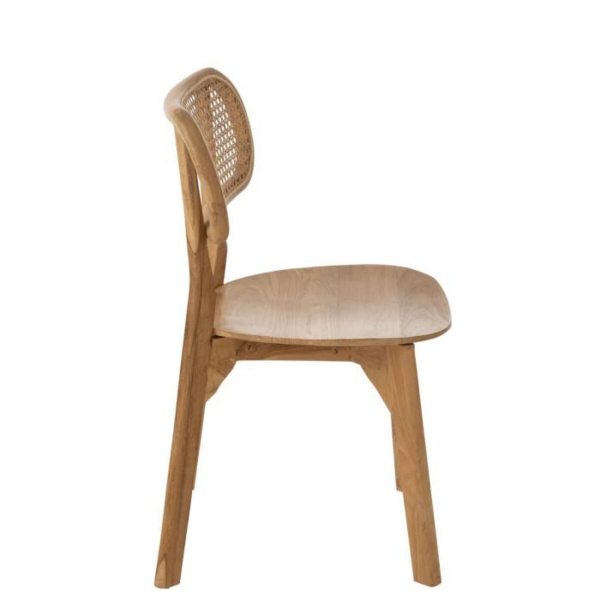 Paris Prix Chaise en Teck  Cacahuète  80cm Naturel
