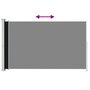 Voir la diapositive 4 : VIDAXL Auvent lateral retractable de patio 180x300 cm Noir