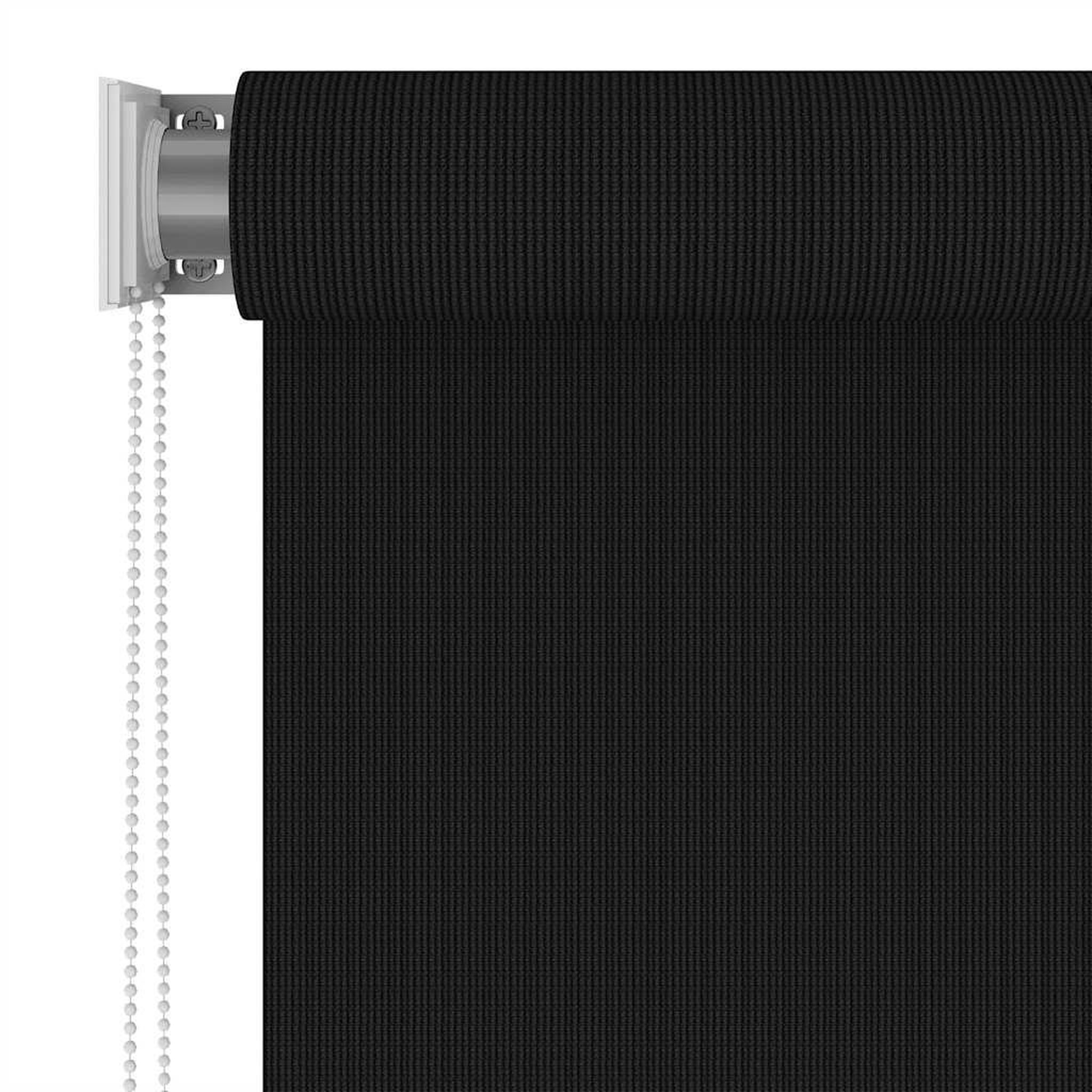 Voir la diapositive 3 : VIDAXL Store roulant d'exterieur 225 (l) x 230 (h) cm noir