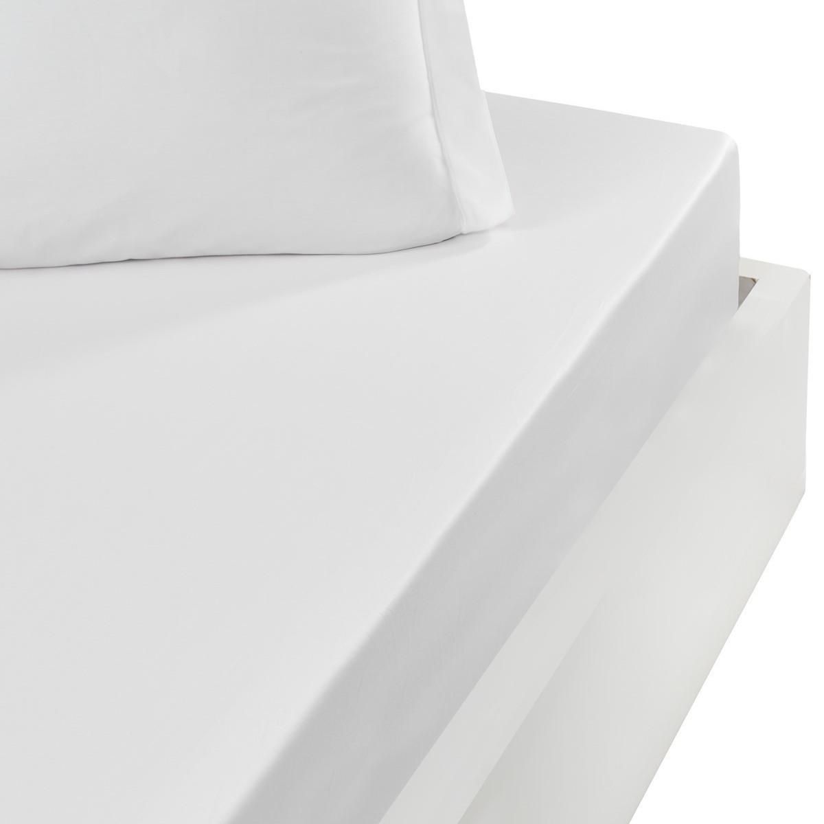 Sensei Maison Drap housse bonnet 40 cm en percale coton SOFT PERCALE PLUS