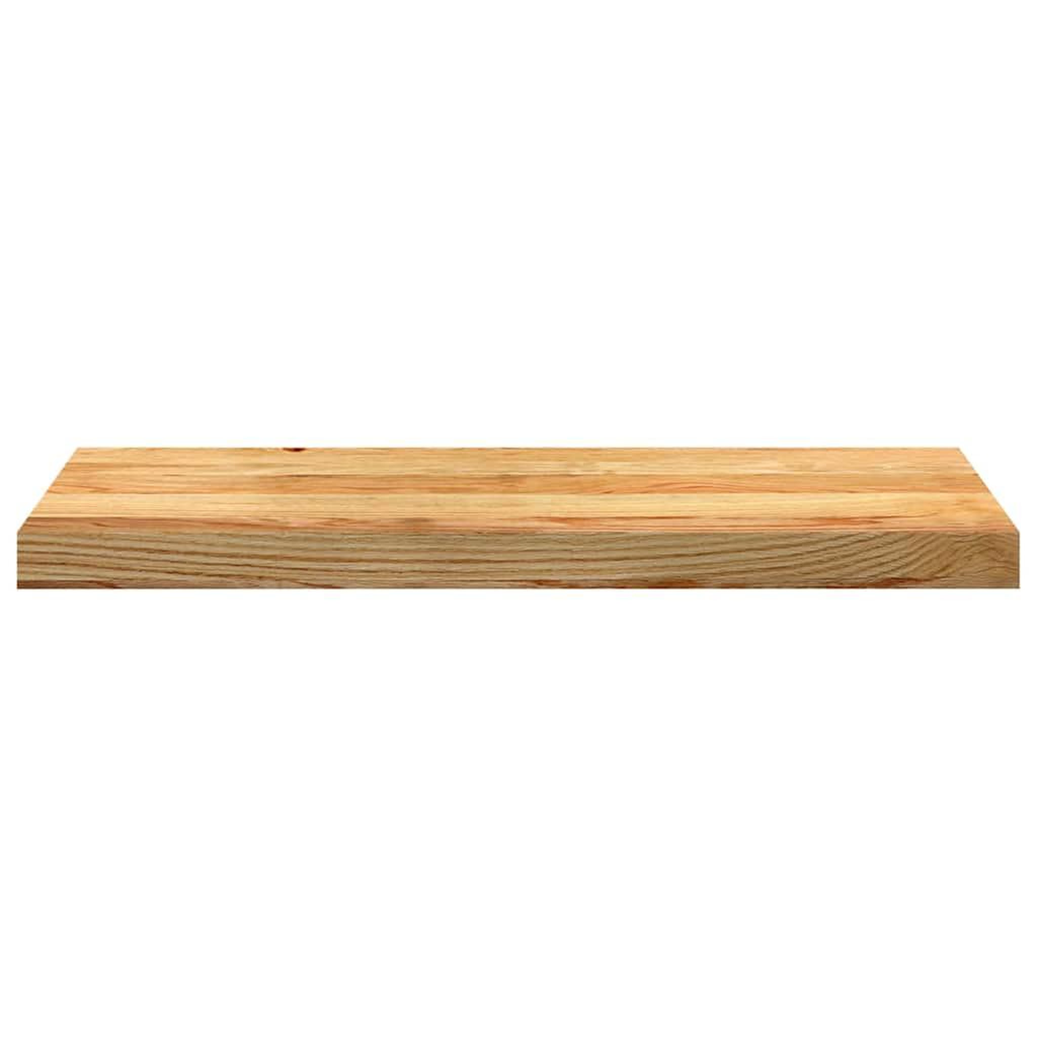Voir la diapositive 5 : VIDAXL Marches d'escalier 2 pcs marron clair 70x30x2 cm chene massif