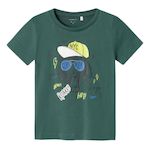 NAME IT T shirt  Foncé Garçon Name it Berte 13226080 MG°. Coloris disponibles : Vert