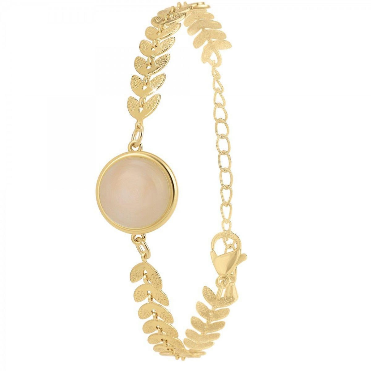 SC BOHEME Bracelet par SC Bohème orné d'un quartz rose