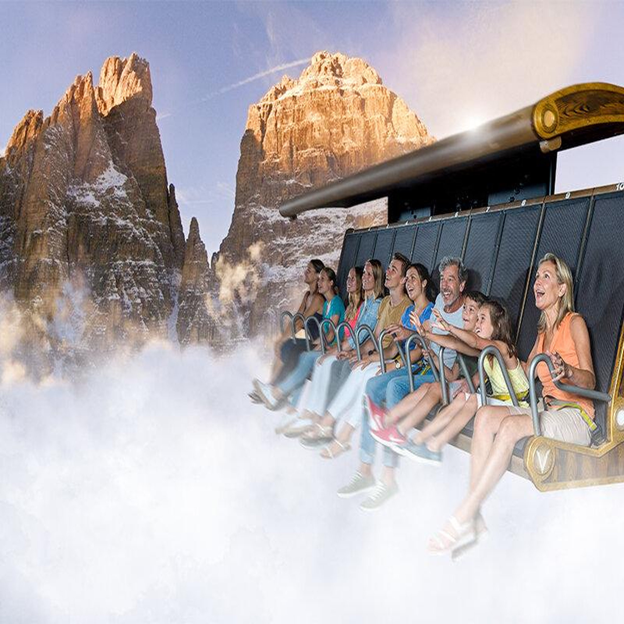 Voir la diapositive 3 : Smartbox Europa-Park 2025 en famille : 2 entrées adultes et 1 entrée enfant pour une journée en basse saison - Coffret Cadeau Sport & Aventure
