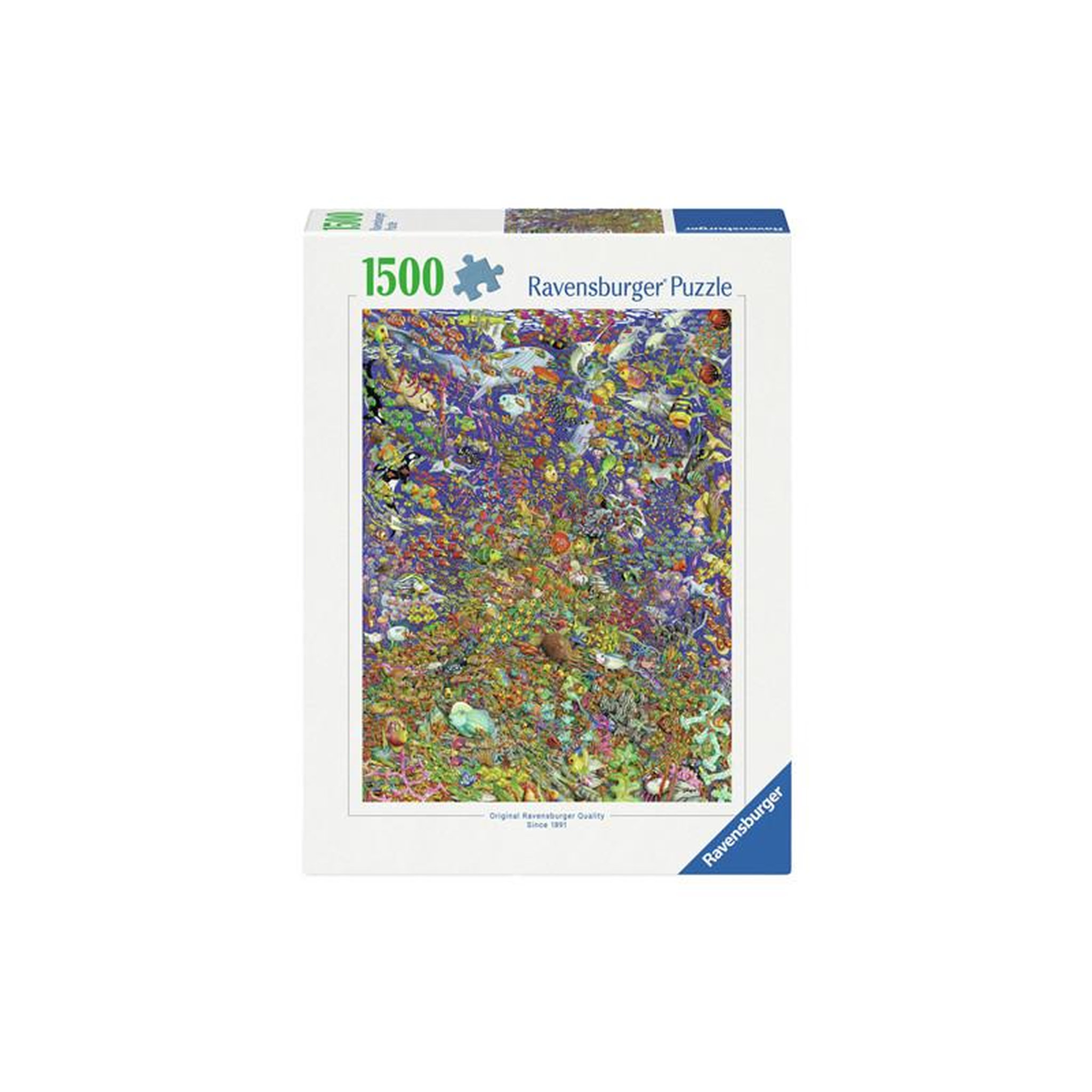 RAVENSBURGER Ravensburger - Jigsaw Puzzle Many Colorful Fish, 1500pcs. 120004363