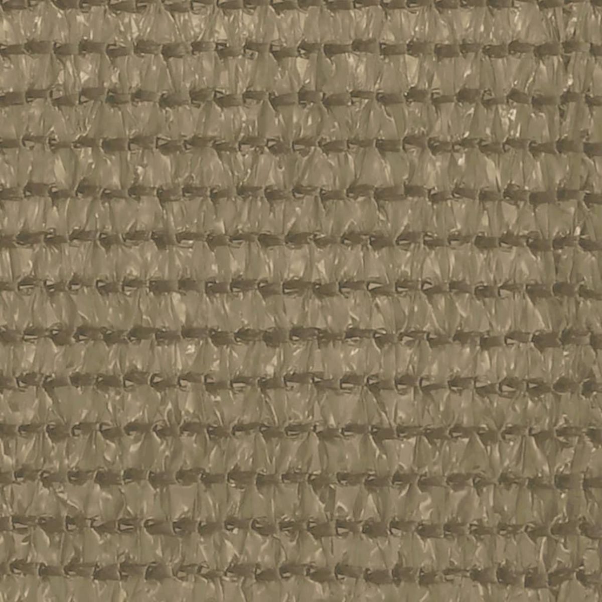 VIDAXL Ecran de balcon Taupe 120x500 cm PEHD
