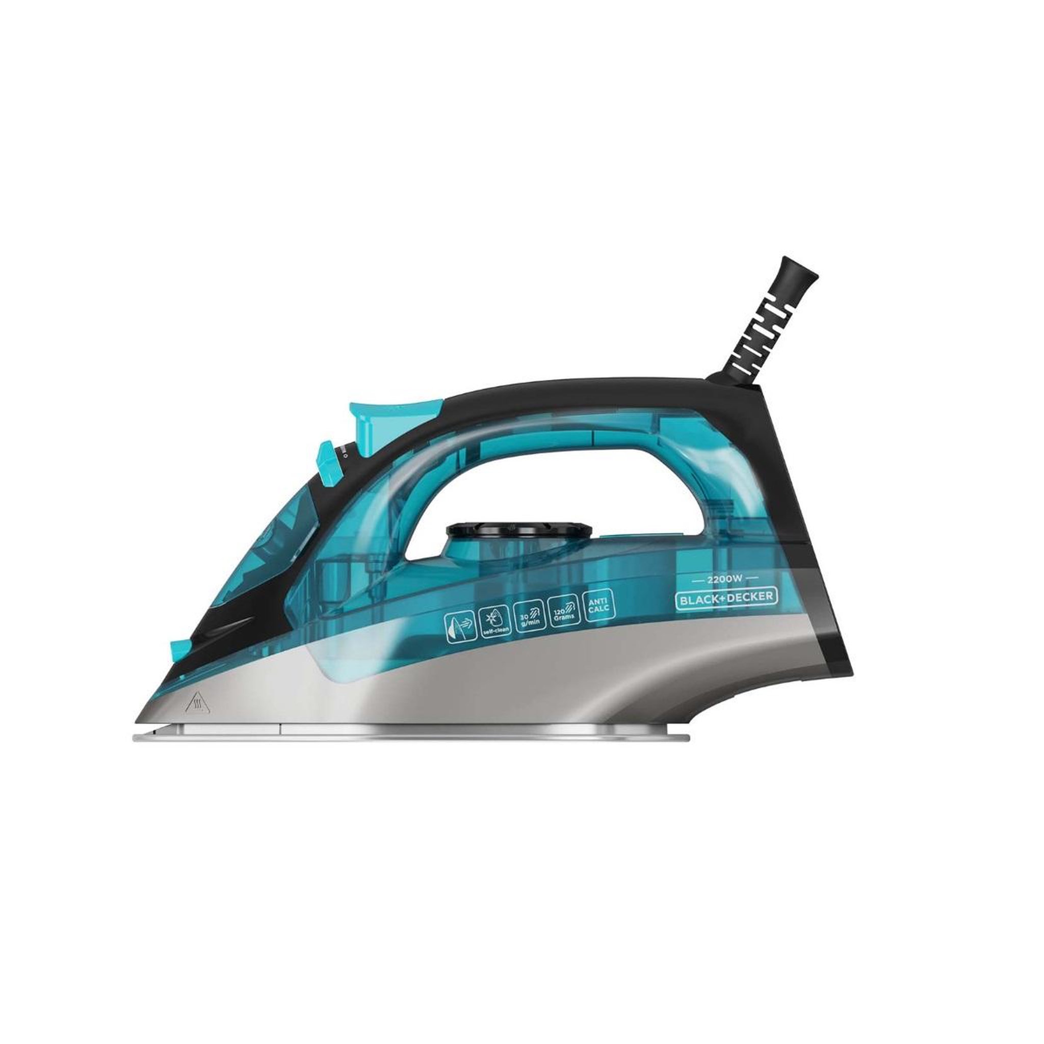 Black et Decker Fer à repasser vapeur 2200w 120g/mn - BXIR2201E