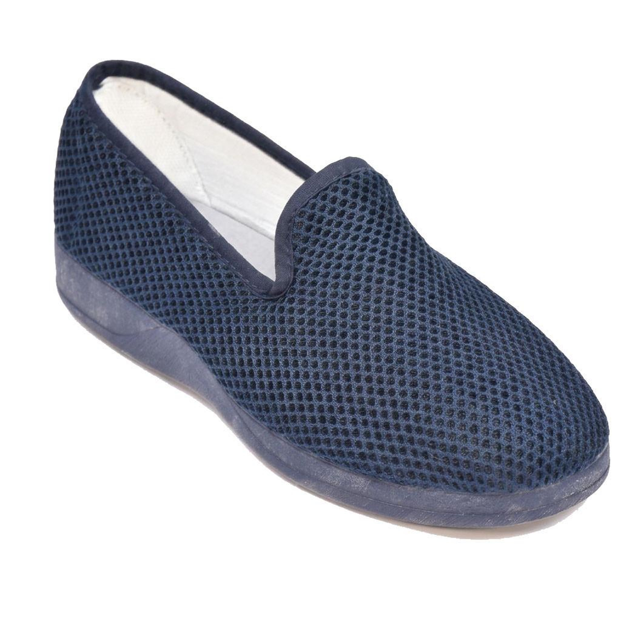 OZABI OZABI Pantoufle Charentaise Femme Mesh Respirant Fabriquée en Espagne. Coloris disponibles : Bleu