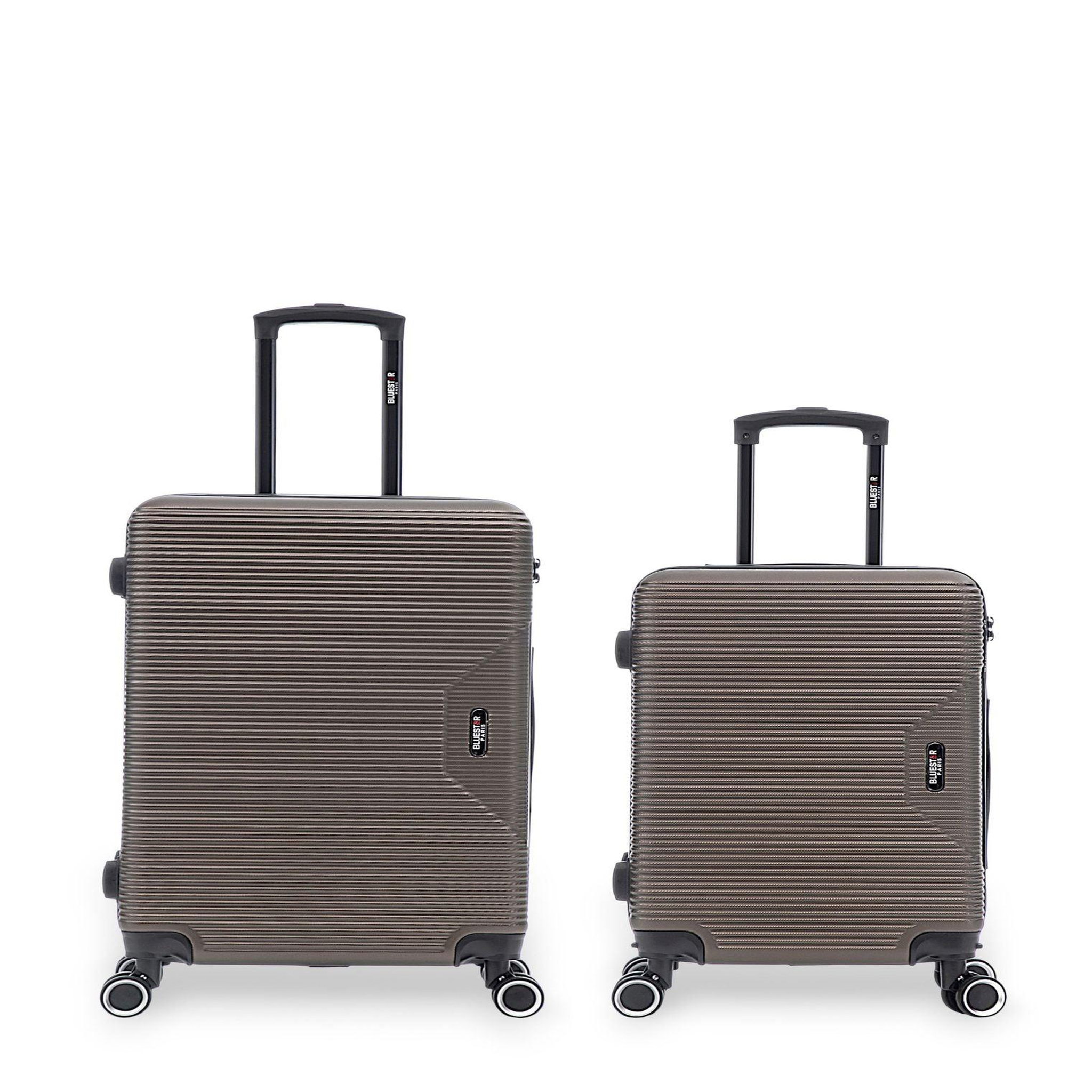 BLUESTAR Lot de 2 Valises Rigides Taille Moyenne et Cabine WAGRAM