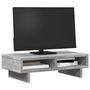 Voir la diapositive 3 : VIDAXL Support de moniteur gris béton 50x27x15 cm bois d ingénierie