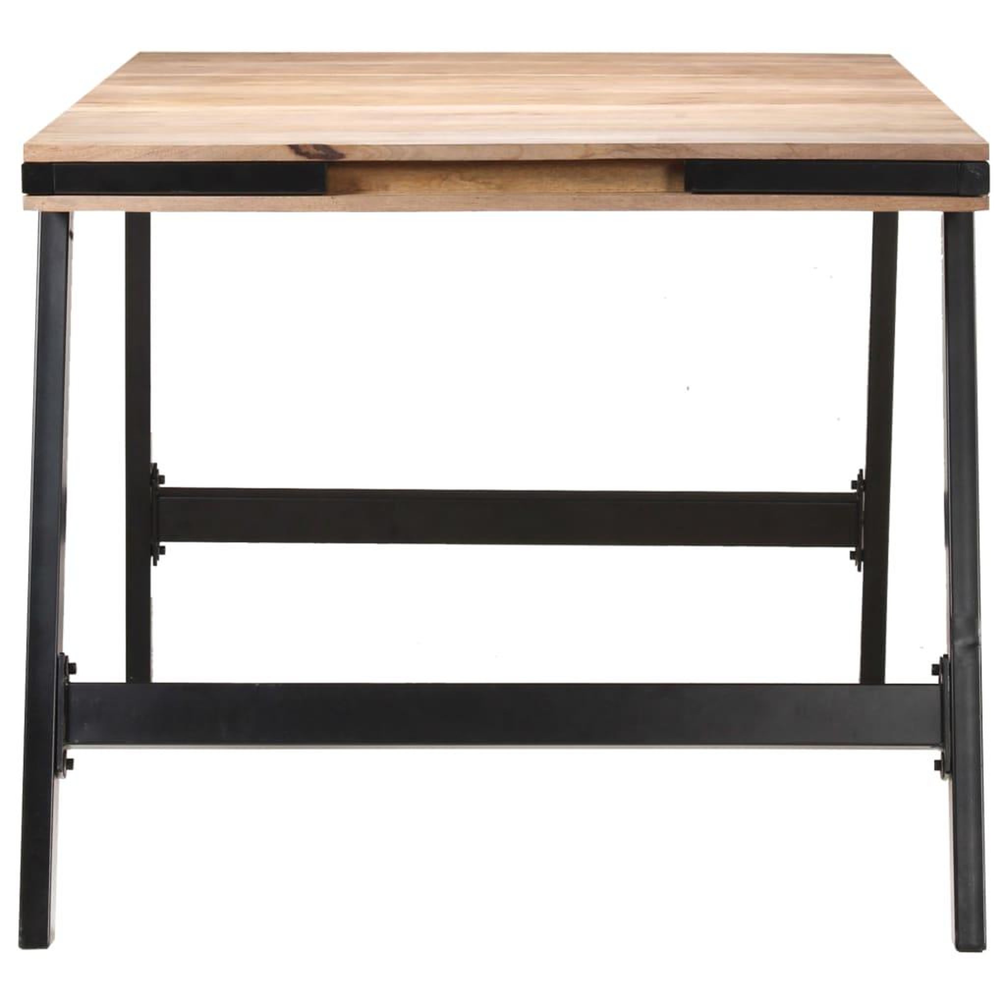 Voir la diapositive 3 : VIDAXL Table a manger 180x90x76 cm Bois de manguier massif