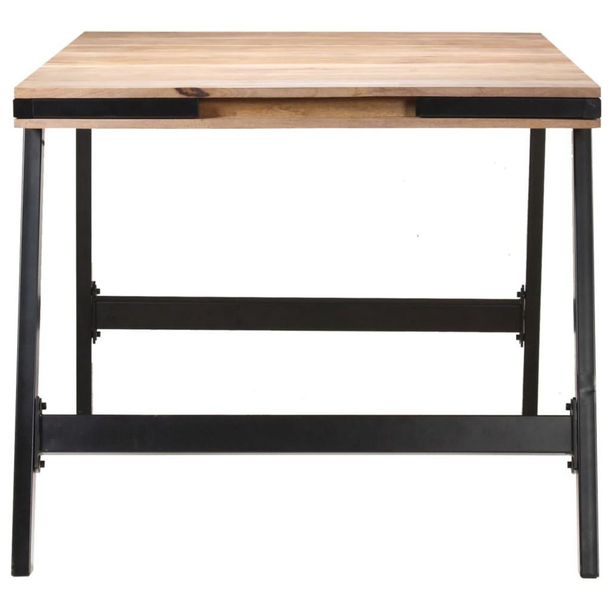 VIDAXL Table a manger 180x90x76 cm Bois de manguier massif