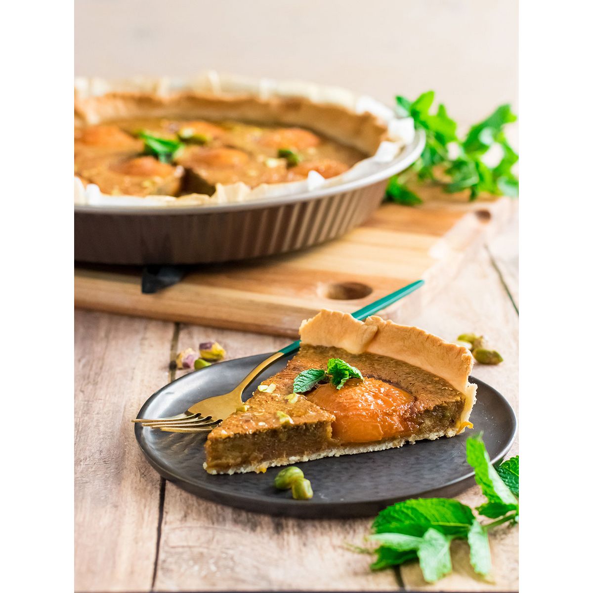 ACTUEL Moule à tarte 32 cm en métal