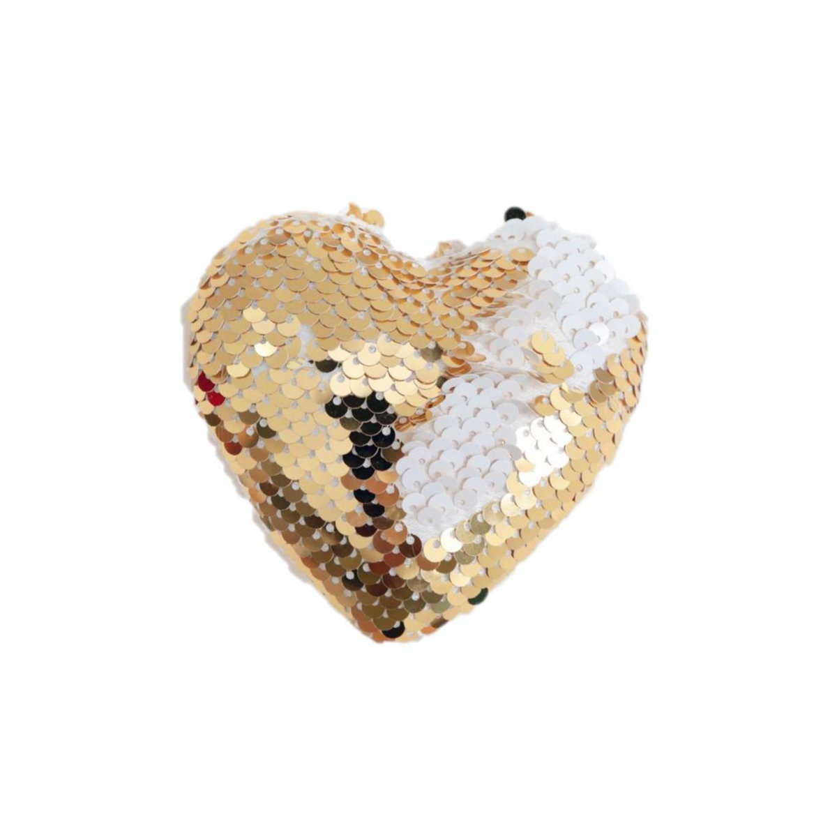 HEART OF THE HOME Décoration pour sapin de Noël en sequin Cœur