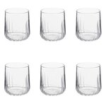 Lot de 6 Verres à Eau Tino 31cl Multicolore pas cher 