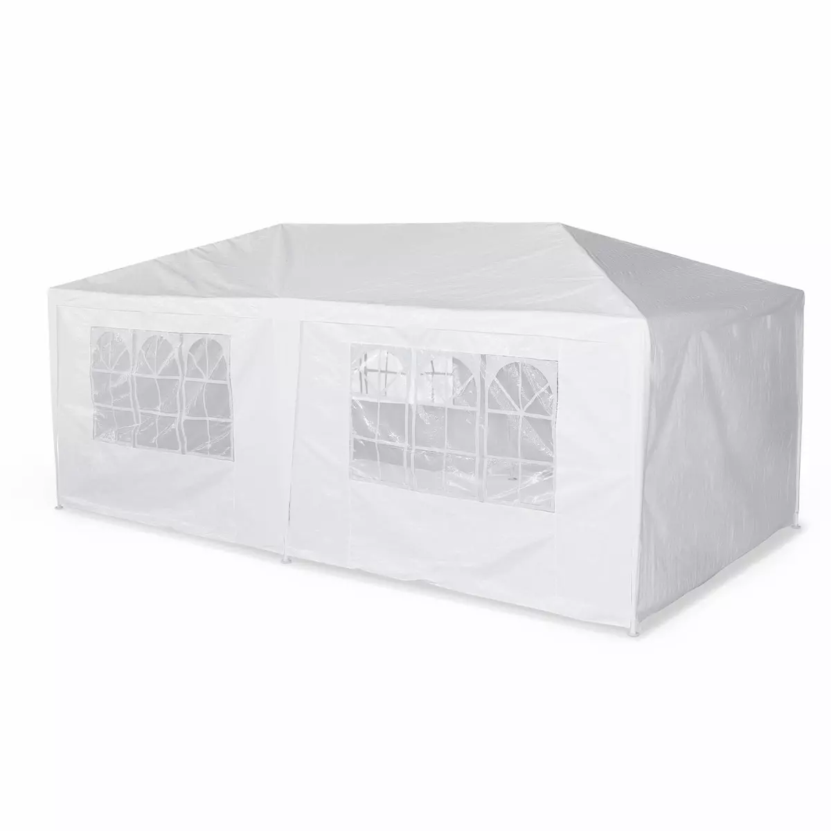 SWEEEK Tente de réception 3x6m - Aginum -  Blanc - à utiliser comme pavillon. chapiteau ou tonnelle.